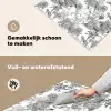 Tijger - Jungle - Patroon - Grijs Inductie beschemer met haakjes klein 777 -ky-schoon-nl