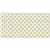 Symmetrisch - Motief - Beige Balkonbeschermer Duitsland klein 596 -zz_3d