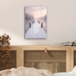 Steiger - Meer - Mist - Winter - Serene plexiglas 5mm klein -sfeer4