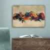 Explosie - Kleurrijk - Vormen - Abstract canvas 2cm klein -sfeer4