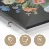 Vaas - Boeket - Bloemen - Kleur plexiglas 5mm klein -sfeer2