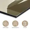 Matcha - Glas - Groen - Minimalistisch aluminium wit klein -closeup_NL