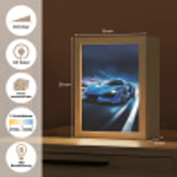 Auto - Blauw - Jongens - Kind Light Box met kabel (Kinderlampje) klein -USP_websiteoverzichtDE