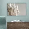 Pluimen - Beige - Minimalistisch canvas 2cm klein -sfeer4