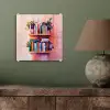 Planken - Boeken - Bladeren plexiglas 5mm klein -sfeer3