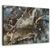 Marmer - Goud - Groen Textielframe zwart klein -3d