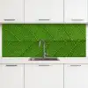 Natuur - Blad - Groen keuken achterwand 2 middel -3d