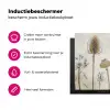 Botanische Elegance in Sepia Inductie beschermer vinyl 3mm klein -wsfeer2_website