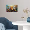 Watercolor - Bloemen - Kunst - Modern poster papier klein -sfeer3