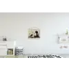 Street art - Meisje - Vogel - Graffiti - Banksy textielposter latten blank klein -kinderkamer