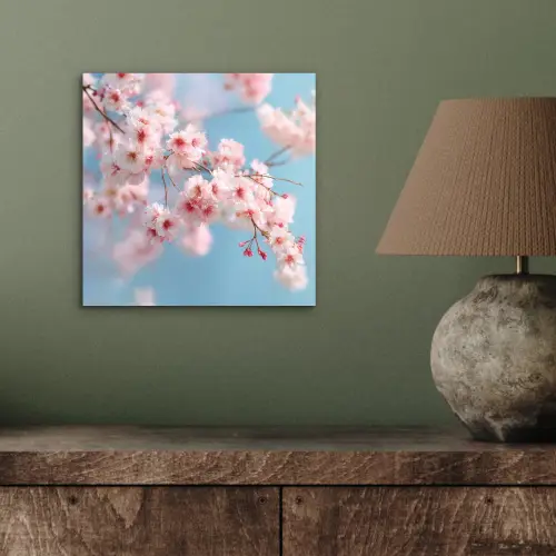 Takken - Bloesems - Roze aluminium wit klein -sfeer2