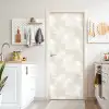 Subtiel - Structuur - Beige deurposter klein 289 -sfeer5