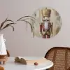 Kerst - Poppetje - Abstract Akoestische PET Vilt - Rond klein -sfeer3