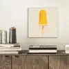 Oranje - Stokje - Waterijsje aluminium wit klein -sfeer1