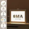 Oma - Lettercollage Light Box met kabel (Tafellamp) klein -USP_NL