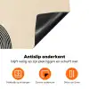 Geometrische bogen - Minimalistisch - Symmetrisch Inductie beschermer vinyl 3mm klein -zzzzzzz-td-onderkant