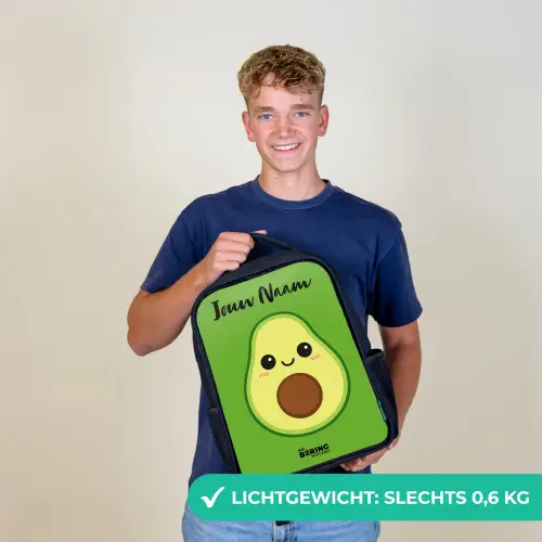 Kawai - Avocado - Groen Rugzak - Zwart middel -sfeer7_NL
