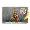 Kerstboom - Cadeaus - Rood - Goud Placemat vinyl groot -zzzproduct_Kitchenyeah-website
