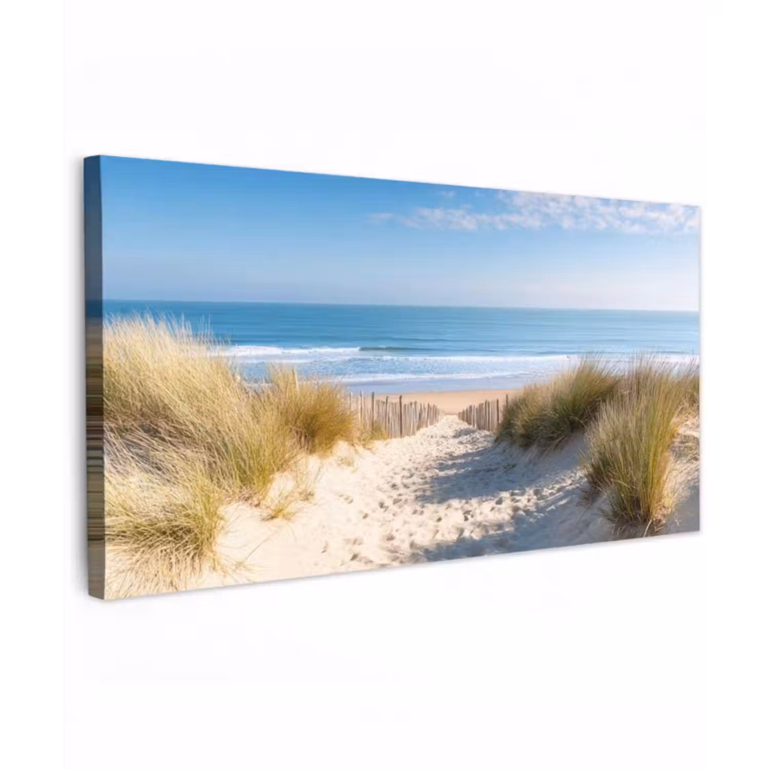 Leinwandbild - Strand - Meer - Düne - Sand - Sommer