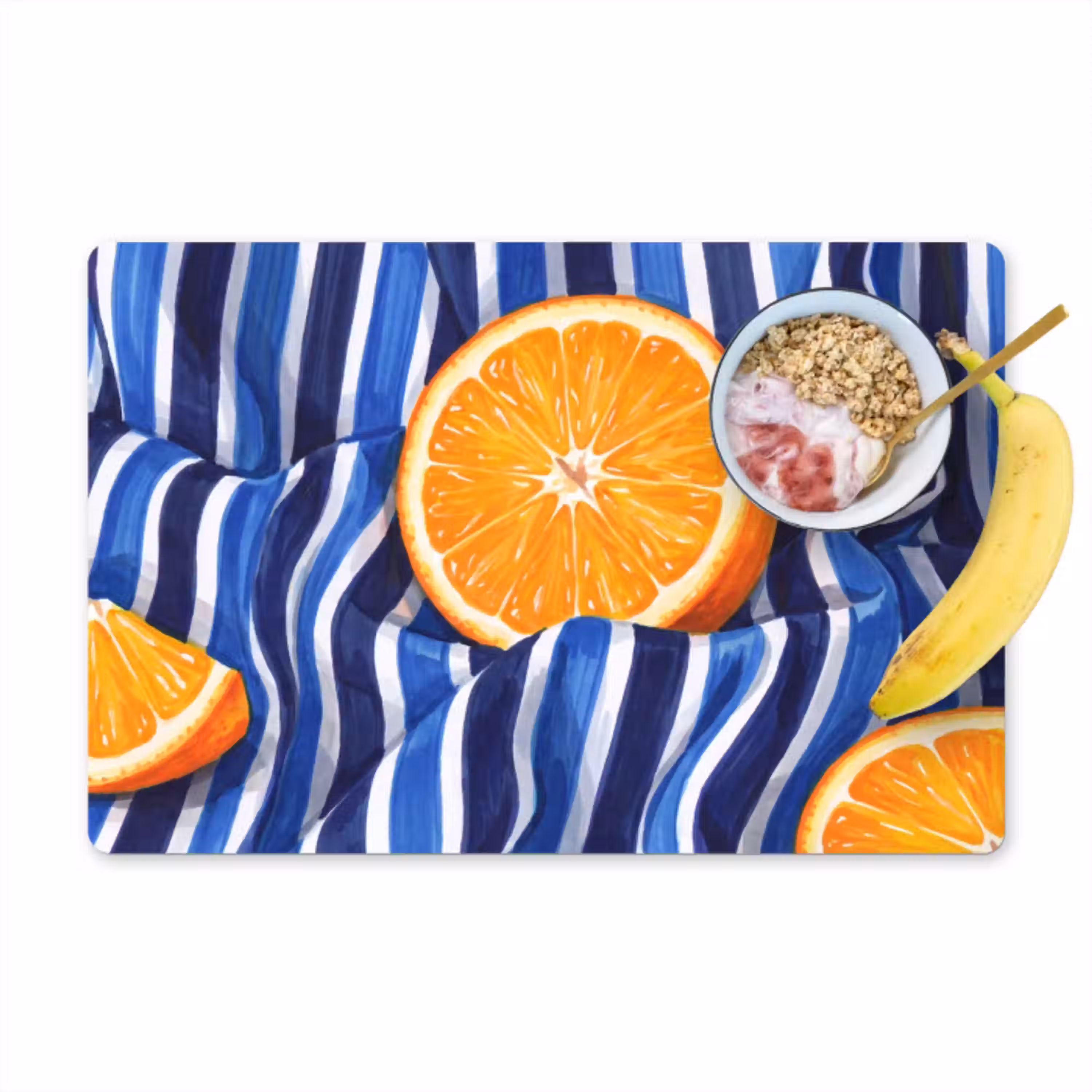 Eten - Fruit - Oranje Placemat vinyl groot -zzzproduct_Kitchenyeah-website