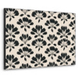 Abstract - Patroon - Zwart Textielframe zwart klein 947 -3d