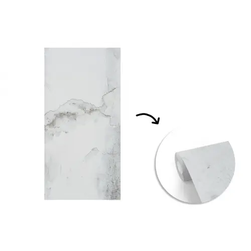 Beton - Grijs - Wit fotobehang vinyl groot -3d