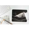 Paarden - Zwart - Wit - Kudde muismat rubber klein -witbureau