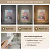 Bloemen - Kunst - Schilderij - Lente - Boeket Light Box met kabel (Tafellamp) klein -USP_lichtkleurNL