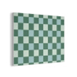 Schaakbord - Klassiek - Groen PET vilt klein 837 -3d