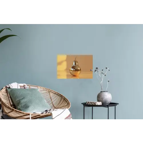 Goud - Disco - Glitter - Peer Muursticker klein -plant