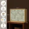 Vlakken - Rustiek - Groen Light Box met batterij (Wandlamp) middel 907 -USP_websiteoverzichtNL