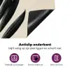 Palmblad - Donkere bladen - Subtiel Inductie beschermer vinyl 3mm klein -zzzzzzz-cc-onderkant