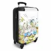 Dino safari NBS - Handbagage koffer - Unisex middel -productfoto_3d