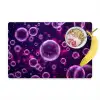Paars - Bubbels - Schuim Placemat vinyl groot -zzzproduct_Kitchenyeah-website