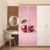 Disco - Kersen - Roze deurposter klein -sfeer3