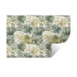 Bladeren - Botanisch - Groen Muursticker klein 286 -3d