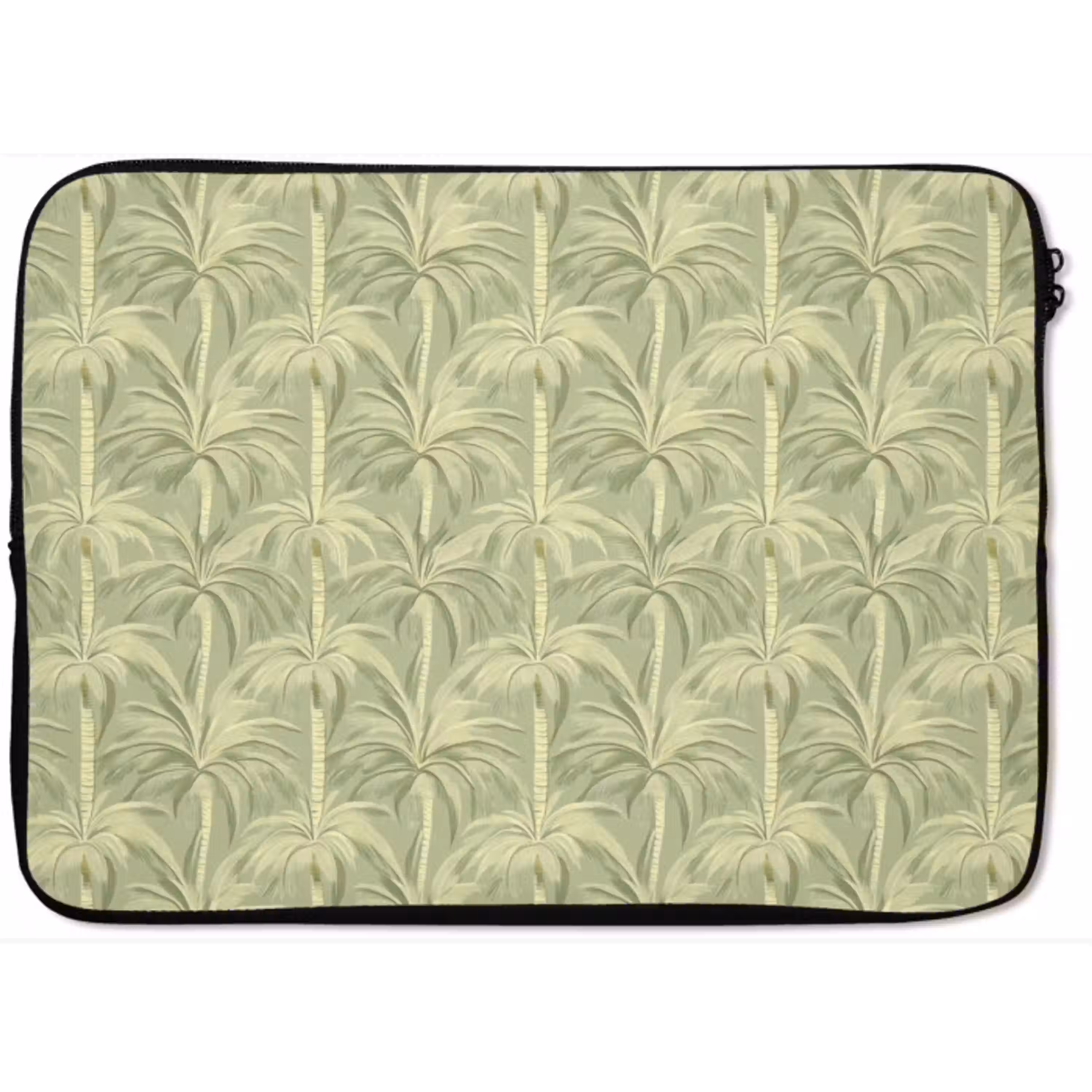 Palmwoud - Tropisch - Groen laptophoes neopreen klein 279 -zkaufland3dotto