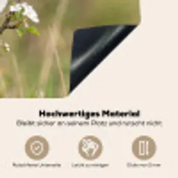 Putter - Bloesem - Lente - Natuur - Kleurrijk Inductie beschemer met haakjes klein -ky-onderkant-de