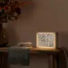 Mondriaan - Kunst - Oude meesters - Tableau I Light Box met kabel (Tafellamp) klein -sfeer4