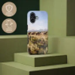 Paarden - Kudde - Bergen - Vrijheid - Wild Toughcase MagSafe Apple iPhone 17 klein -USP_PrintM_FR