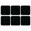 Gaming - Netwerk - Blauw - Punten - Patroon onderzetter kurk middel -3d