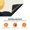 Zwarte boom - Gouden cirkel - Heuvel Inductie beschermer vinyl 3mm klein -zzzzzzz-td-onderkant