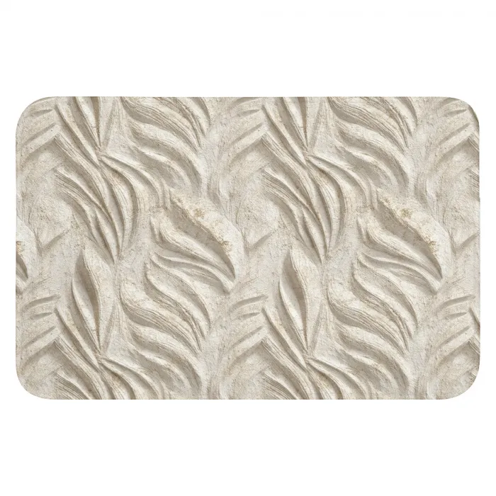 Textuur - Reliëf - Beige WCmat klein 1009 -3d