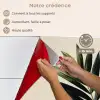 Palmblad - Donkere bladen - Subtiel keuken achterwand spatscherm klein -spatscherm_FR