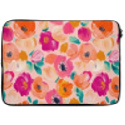 Bloesems - Vrolijk - Kleurrijk laptophoes neopreen klein 279 -zkaufland3dotto