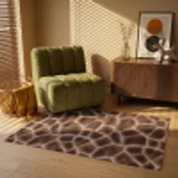 Giraf - Vacht - Bruin Vloerkleed Rechthoek klein 1091 -atmosphere_sfeer1_global