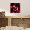 Granaatappel - Rood - Fruit aluminium wit klein -sfeer3