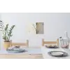 Wabi sabi - Plant - Beige Muursticker klein -eettafel