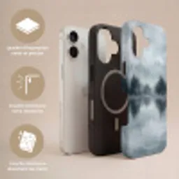 Bos - Meer - Mist - Natuur - Grijs Toughcase MagSafe Apple iPhone 17 klein -USP_Lagen_FR