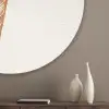 Schepijs - Hoorntje - Illustratie - Minimalistisch Akoestische PET Vilt - Rond klein -sfeer5_closeup
